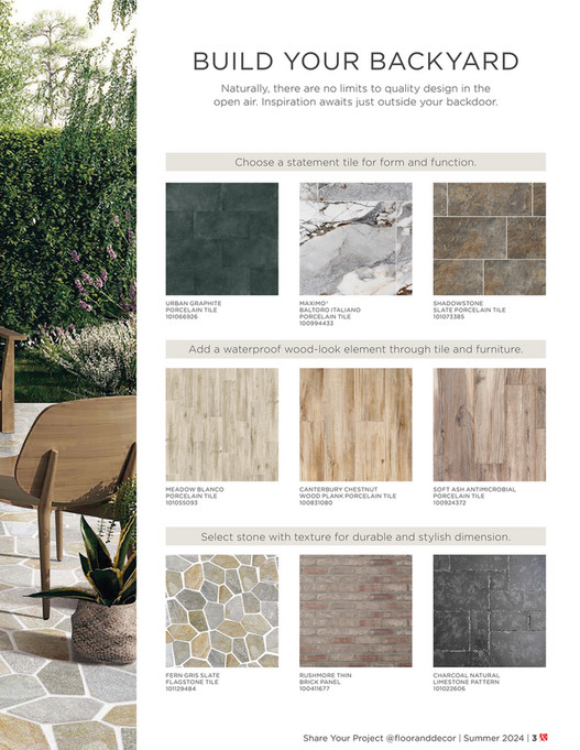 Inspiration Catalogs Floor Decor Summer Catalog 2024 Page 2 3