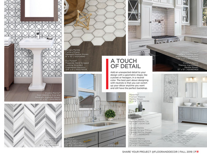 Fall 2019 Inspiration Catalog Floor & Decor Page 67