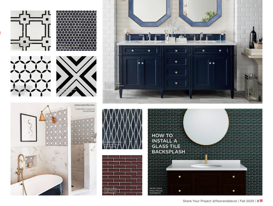 Floor Decor Fall Catalog 2020, Mosaic Tile Floor And Decor