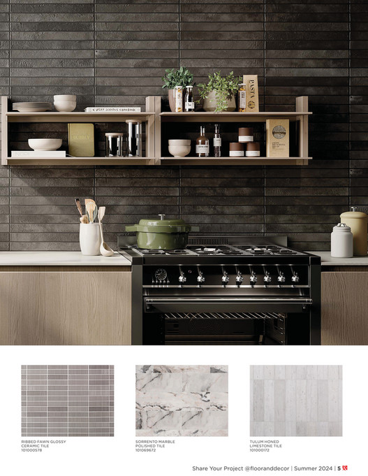 Adeassi Tile Adessi | Lenox Caspian High Gloss Porcelain Tile, 3 x 16, Blue, 8.5 mm ...