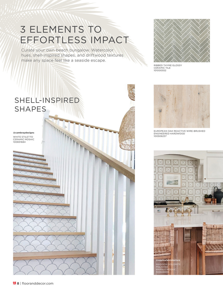Inspiration Catalogs - Floor & Decor Summer Catalog 2024 - Viviano