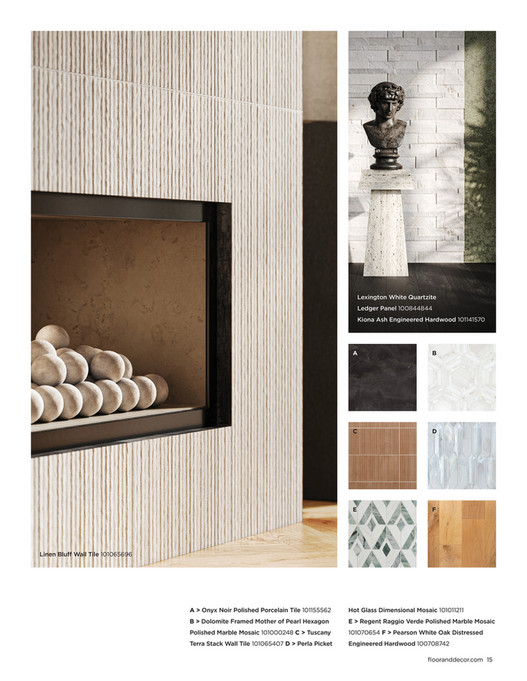Inspiration Catalogs Floor & Decor Inspiration Catalog Volume 1 2025