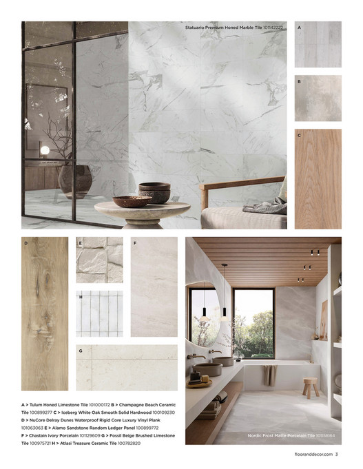 Inspiration Catalogs Floor & Decor Inspiration Catalog Volume 1 2025