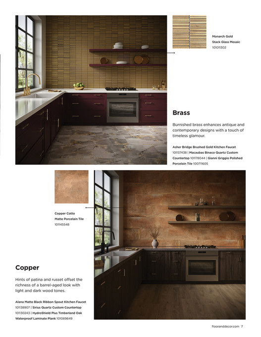 Inspiration Catalogs Floor & Decor Inspiration Catalog Volume 1 2025