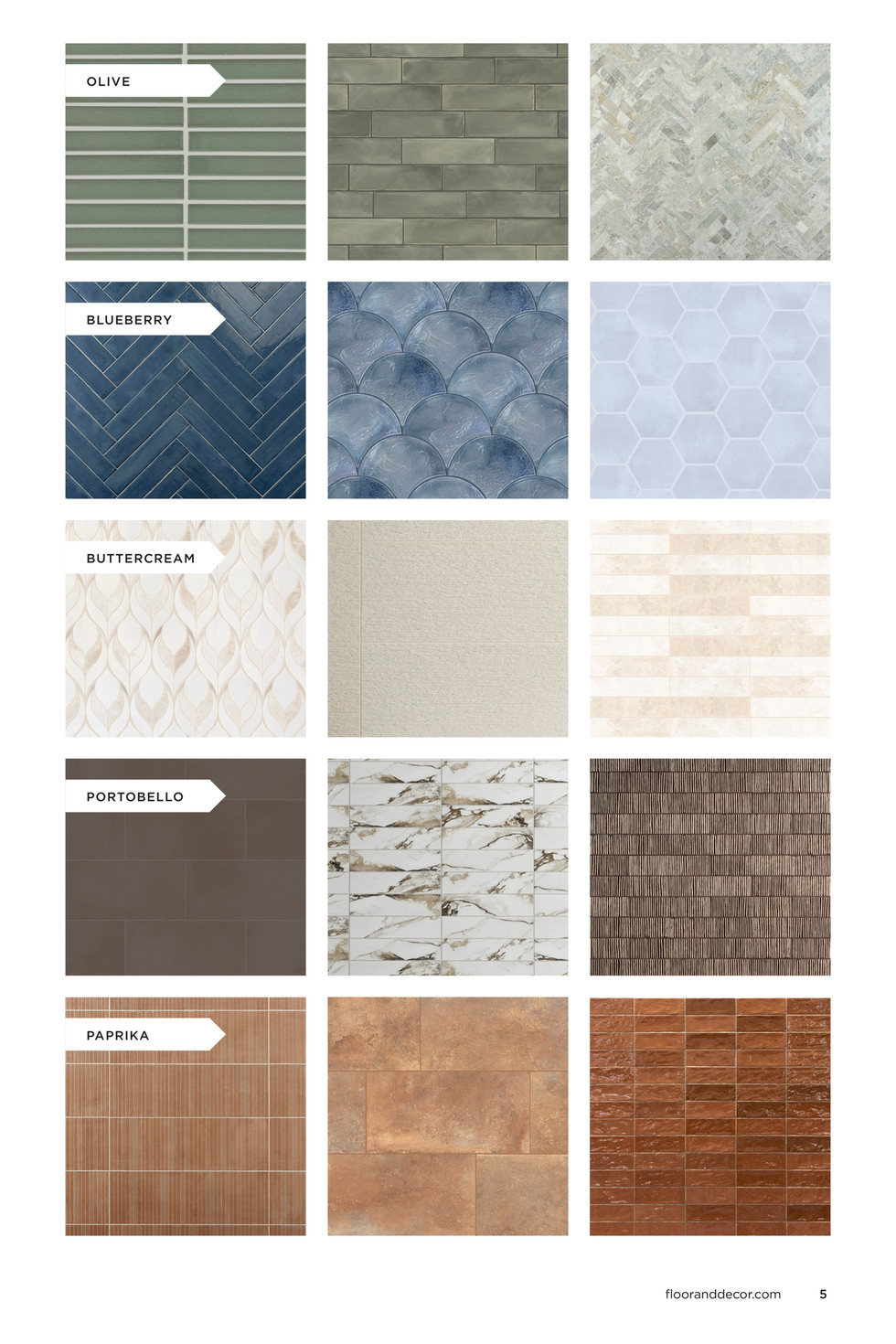 Inspiration Catalogs - Floor & Decor Kitchen Lookbook - Page 1