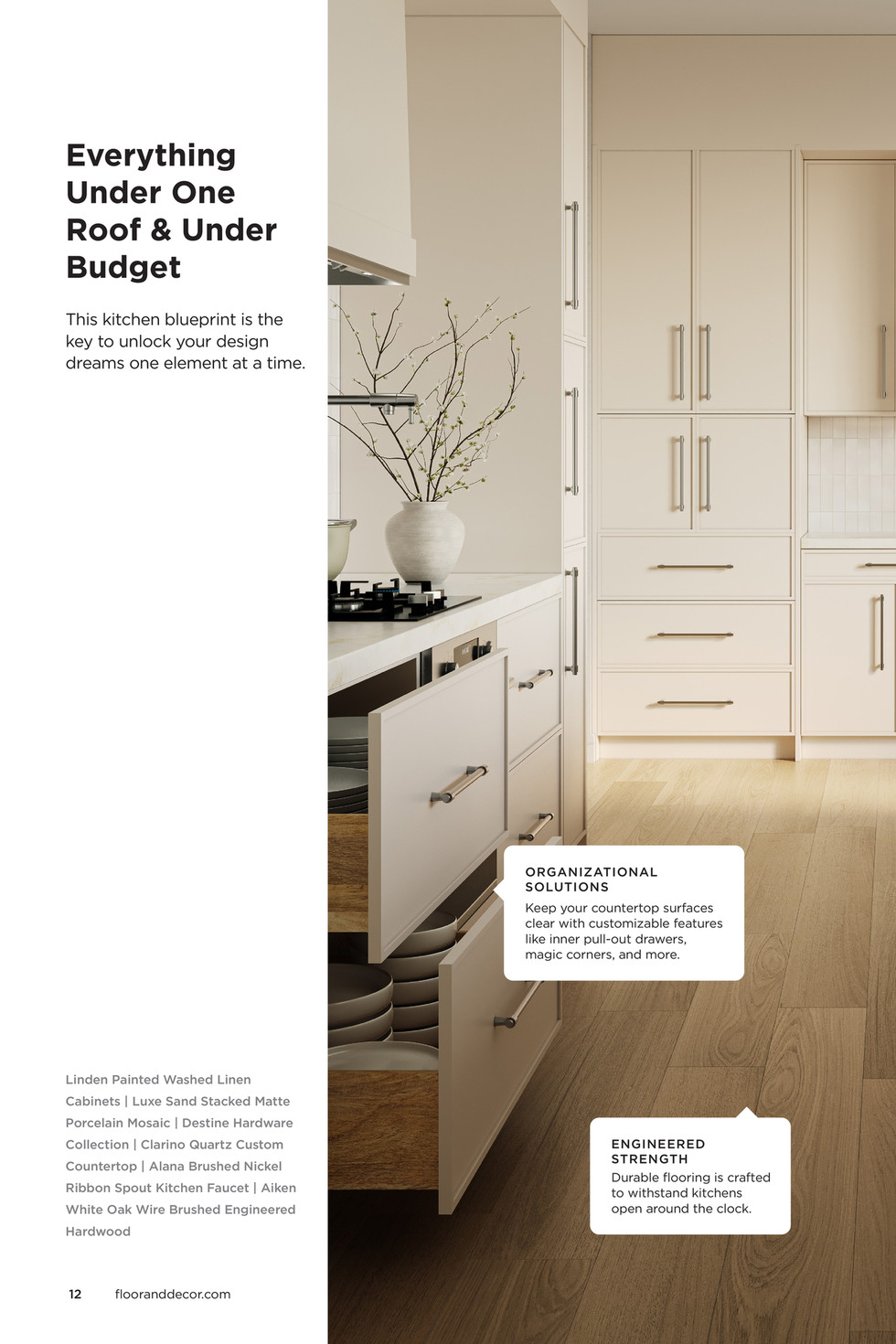 Inspiration Catalogs - Floor & Decor Kitchen Lookbook - Ashford